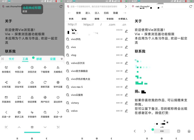 Vie浏览器【具有电脑功能的浏览器】 Vie浏览器【具有电脑功能的浏览器】